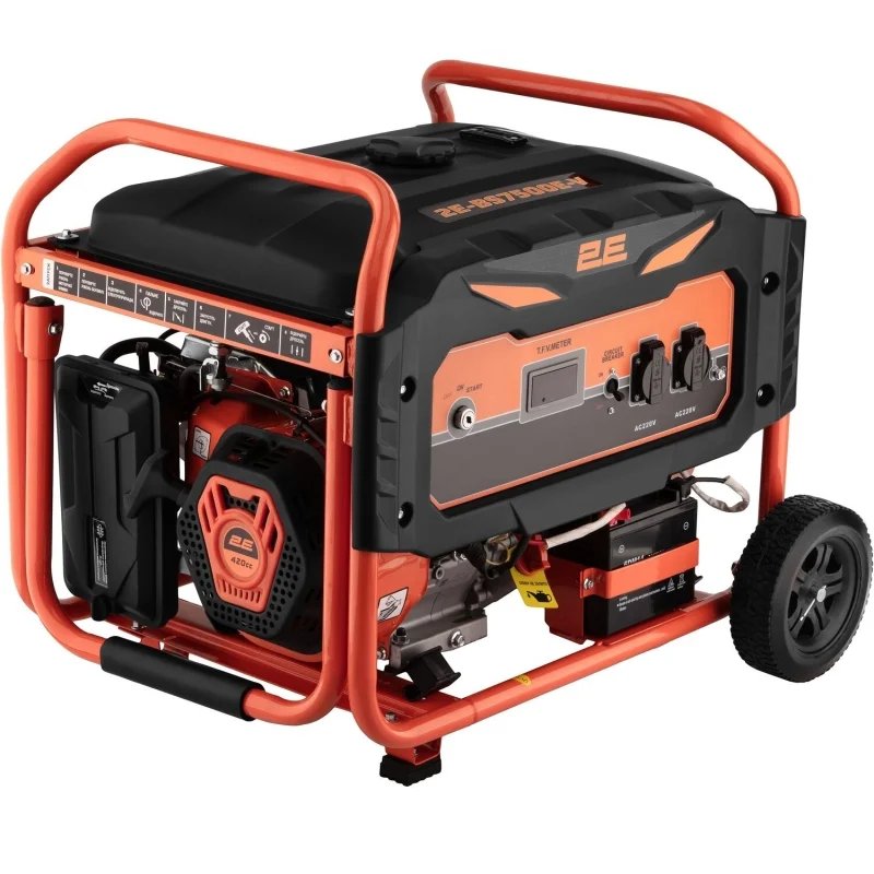 Gasoline generator 2E 220V, 50 Hz, 6.5 kW