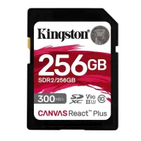 Kingston SDXC 256GB C10 UHS-II U3 R300/W260MB/s memory card