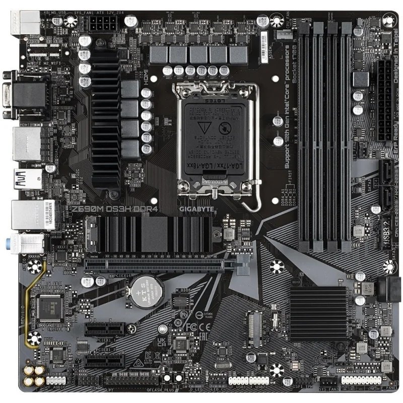 Motherboard GIGABYTE Z690M s1700 Z690 4xDDR4 HDMI DP ATX