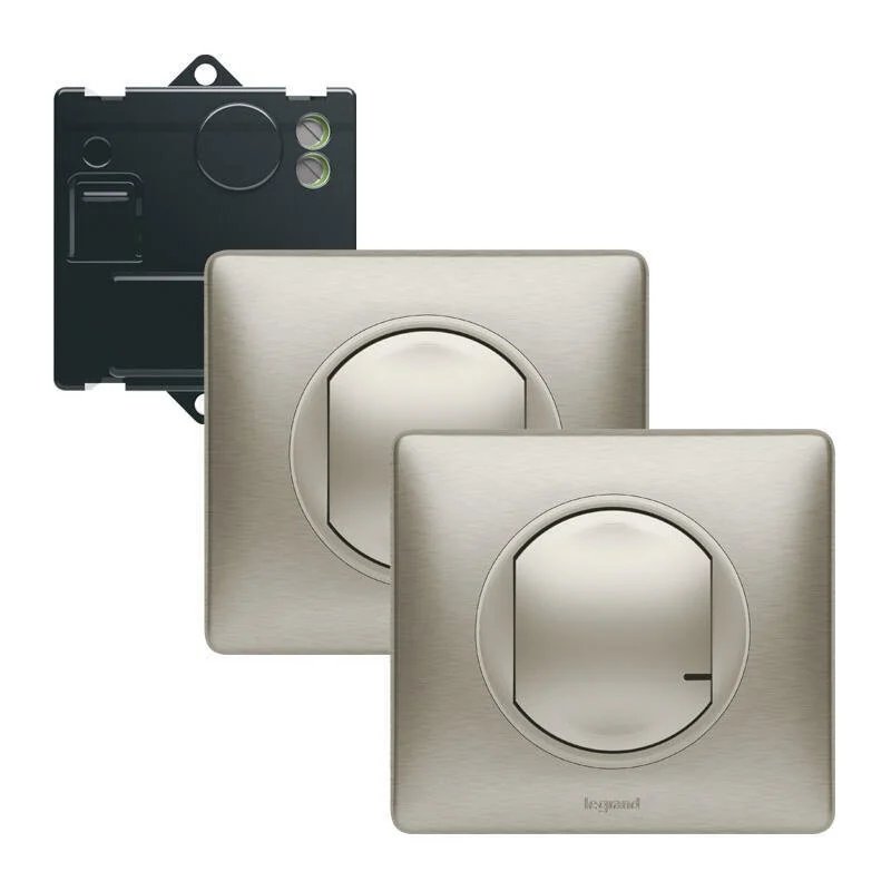 Legrand Celiane with NETATMO Lighting Control Set, Titanium