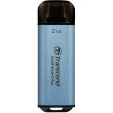 Portable SSD TRANSCEND 2TB USB 3.1 Gen 2 Type-C ESD300 Blue
