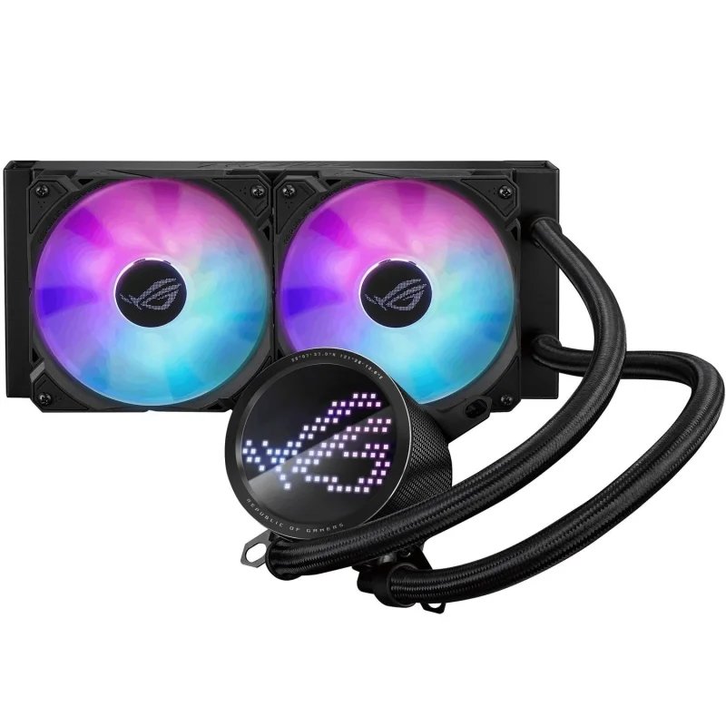 ASUS ROG RYUO III 240 ARGB Liquid Cooling System Intel: LGA 115x, 1700, 1200; AMD: AM4, AM5, Anime Matrix LED, A