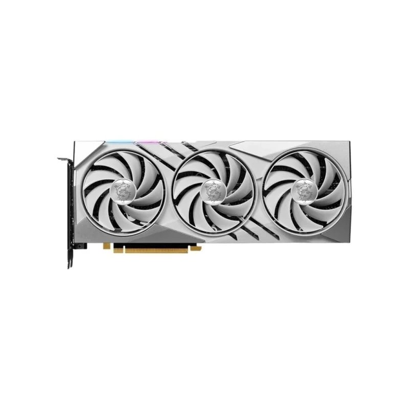 MSI GeForce RTX 4070 12GB GDDR6X GAMING SLIM WHITE graphics card